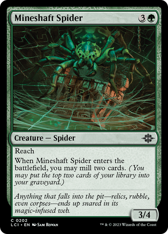 Mineshaft Spider [The Lost Caverns of Ixalan]