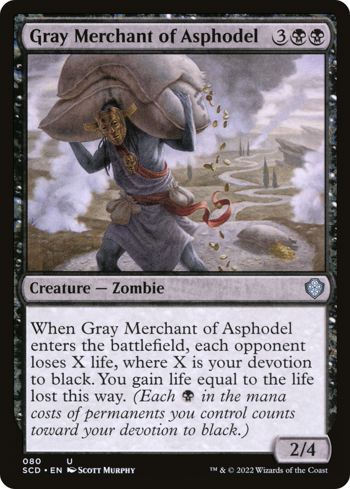 Gray Merchant of Asphodel [Starter Commander Decks]
