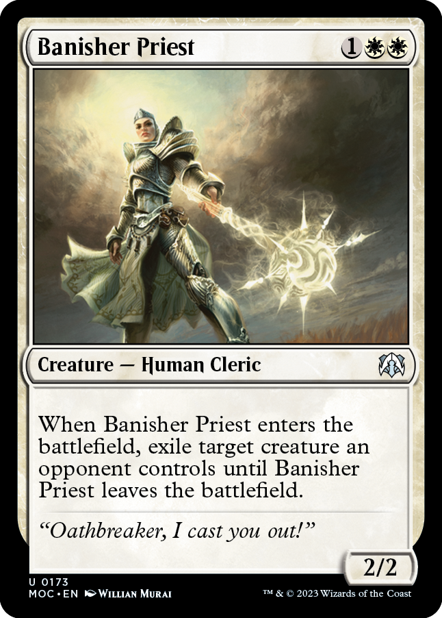 Banisher Priest [March of the Machine Commander]