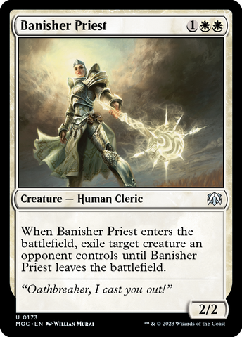 Banisher Priest [March of the Machine Commander]