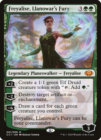 Freyalise, Llanowar's Fury [Commander Collection Green]
