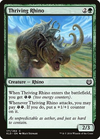 Thriving Rhino [Kaladesh]