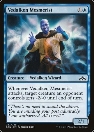 Vedalken Mesmerist [Guilds of Ravnica]