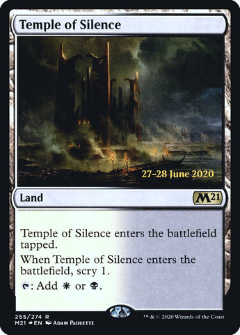 Temple of Silence  [Core Set 2021 Prerelease Promos]