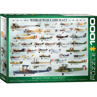 Eurographics Puzzles (1000 Pieces): World War 2 Aircraft