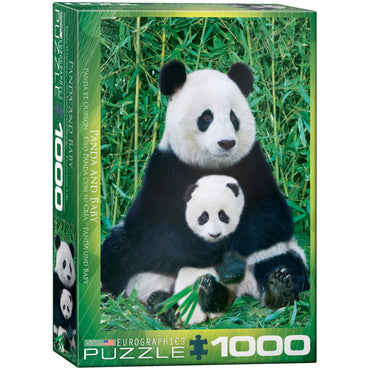 Eurographics: 1000 Pieces: Panda and Baby