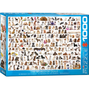 Eurographics Puzzles (1000 Pieces): The World of Dogs