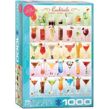 Eurographics Puzzles (1000 Pieces): Cocktails