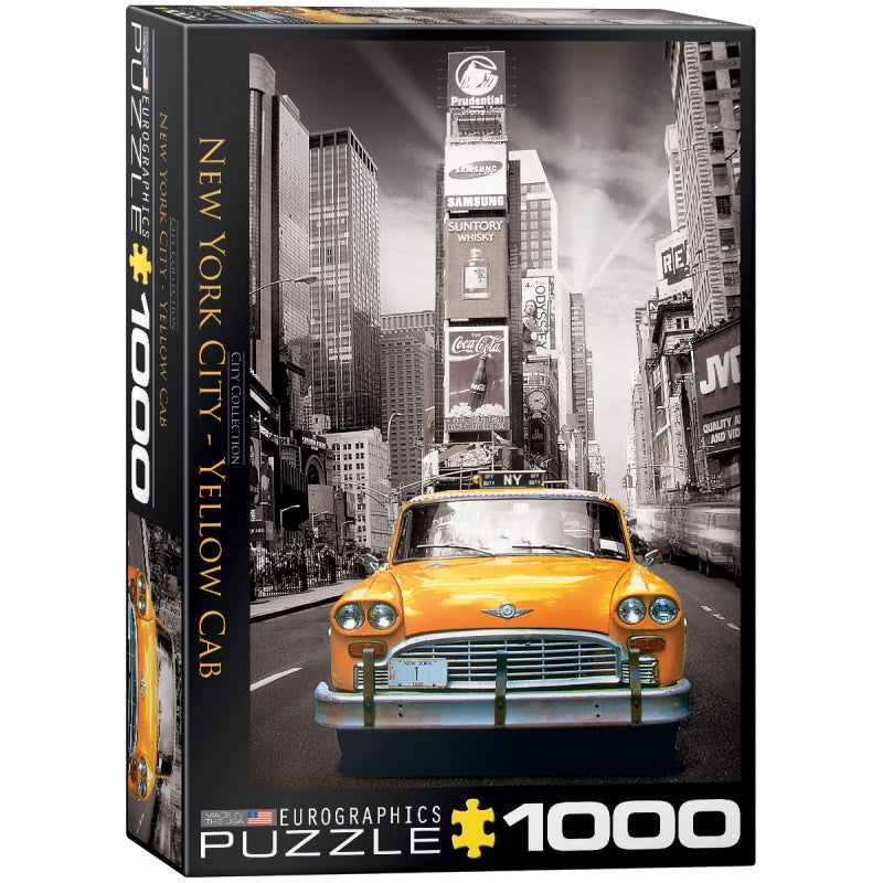Eurographics: 1000 Pieces: New York City Yellow Cab