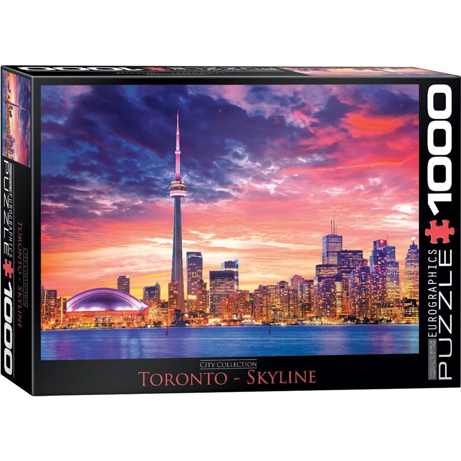 Eurographics Puzzles (1000 Pieces): Toronto Skyline
