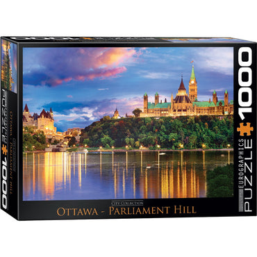 Eurographics Puzzles (1000 Pieces): Ottawa - Parliament Hill