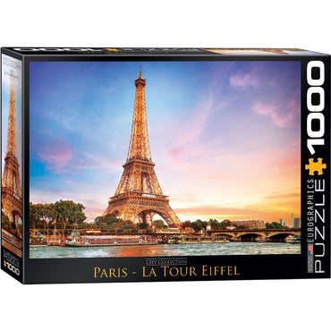 Eurographics Puzzles (1000 Pieces): Eiffel Tower