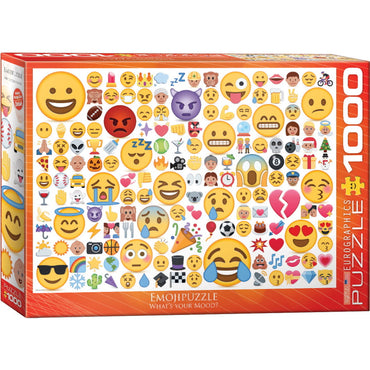 Eurographics Puzzles (1000 Pieces): Emojipuzzle