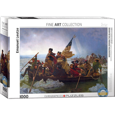 Eurographics Puzzles (1000 Pieces): Washington Crossing the Deleware