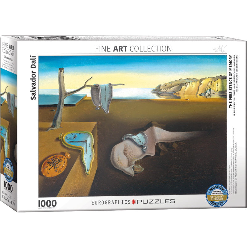 Eurographics Puzzles (1000 Pieces): The Persistence of Memory