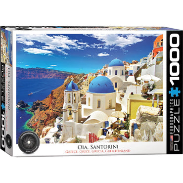 Eurographics: 1000 Pieces: Oia, Santorini