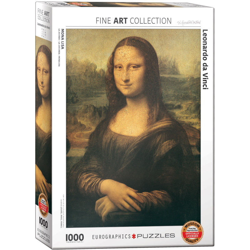 Eurographics Puzzles (1000 Pieces): Mona Lisa