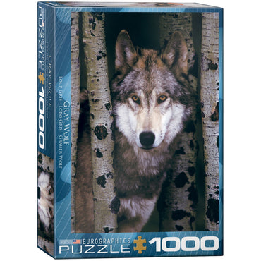 Eurographics Puzzles (1000 Pieces): Gray Wolf
