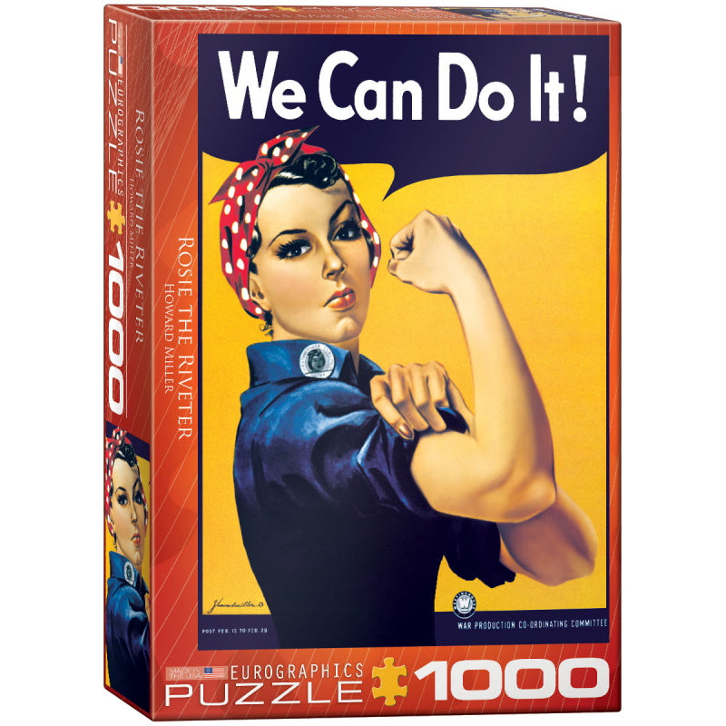 Eurographics Puzzles (1000 Pieces): Rosie the Riveter