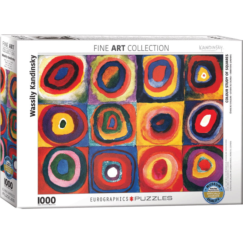 Eurographics Puzzles (1000 Pieces): Colour Study of Squares