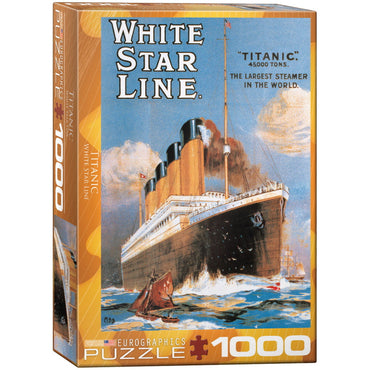 Eurographics Puzzles (1000 Pieces): Titanic
