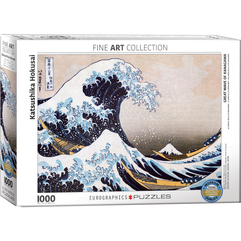 Eurographics Puzzles (1000 Pieces): Great Wave off Kanagawa