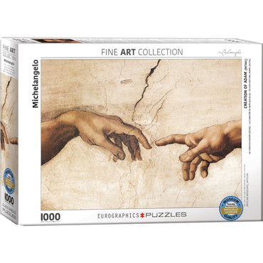 Eurographics Puzzles (1000 Pieces): Creation of Adam