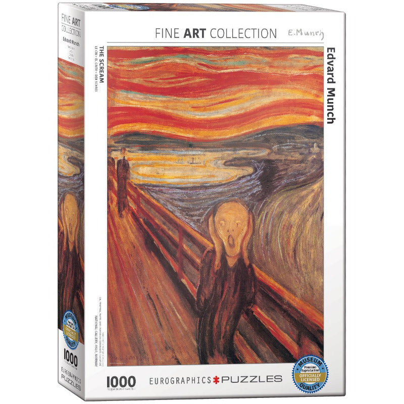 Eurographics Puzzles (1000 Pieces): The Scream