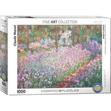 Eurographics Puzzles (1000 Pieces): Monet's Garden