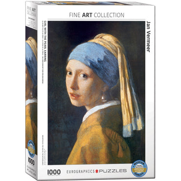 Eurographics Puzzles (1000 Pieces): The Girl with the Pearl Earing