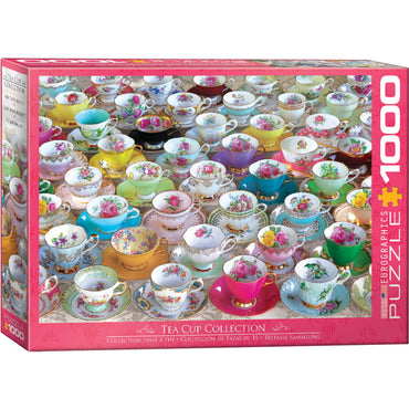 Eurographics Puzzles (1000 Pieces): Tea Cup Collection