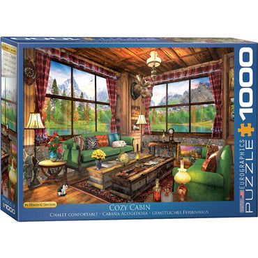 Eurographics Puzzles (1000 Pieces): Cozy Cabin