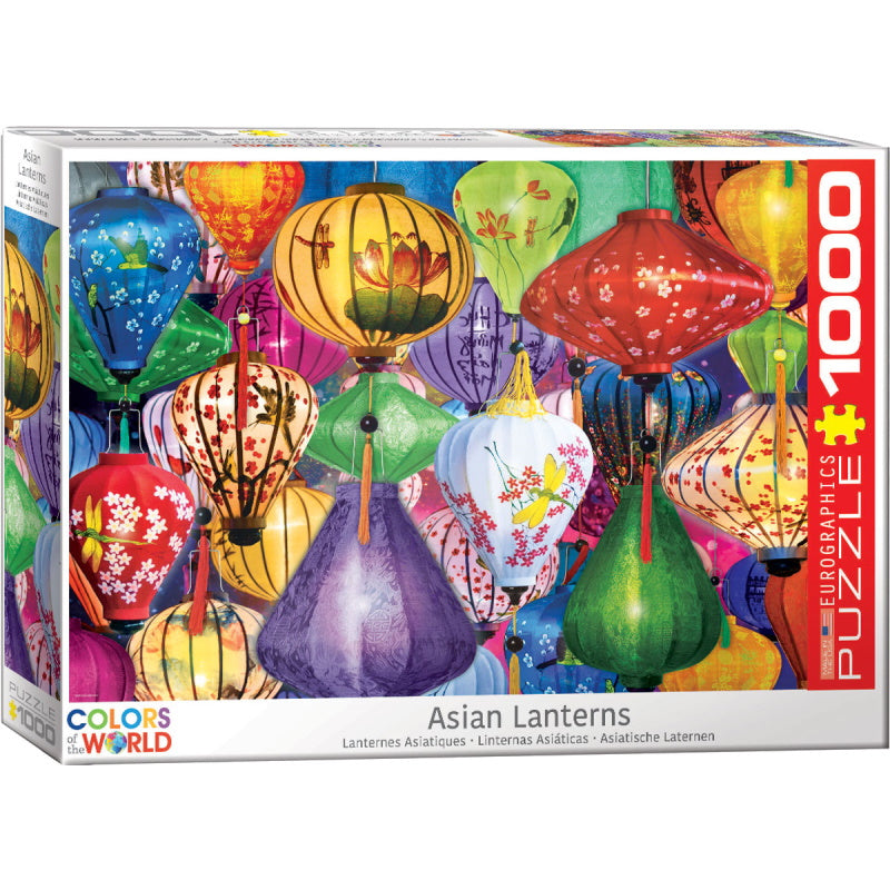 Eurographics Puzzles (1000 Pieces): Asian Lanterns