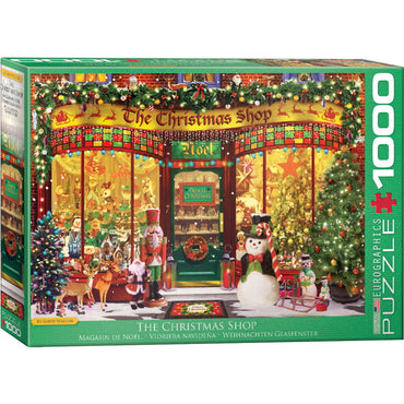 Eurographics Puzzles (1000 Pieces): The Christmas Shop