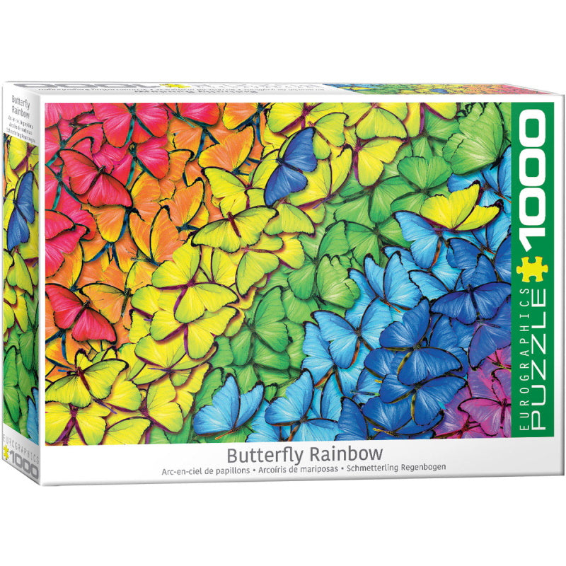 Eurographics Puzzles (1000 Pieces): Butterfly Rainbow