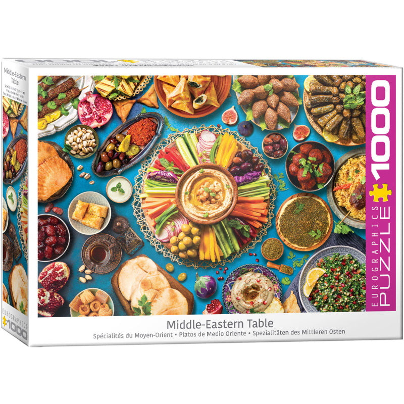 Eurographics Puzzles (1000 Pieces): Middle Eastern Table