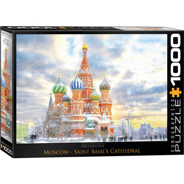 Eurographics Puzzles (1000 Pieces): Moscow - Saint Basil's