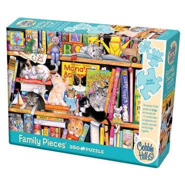 Cobble Hill Puzzles: Family Pieces: Storytime Kittens