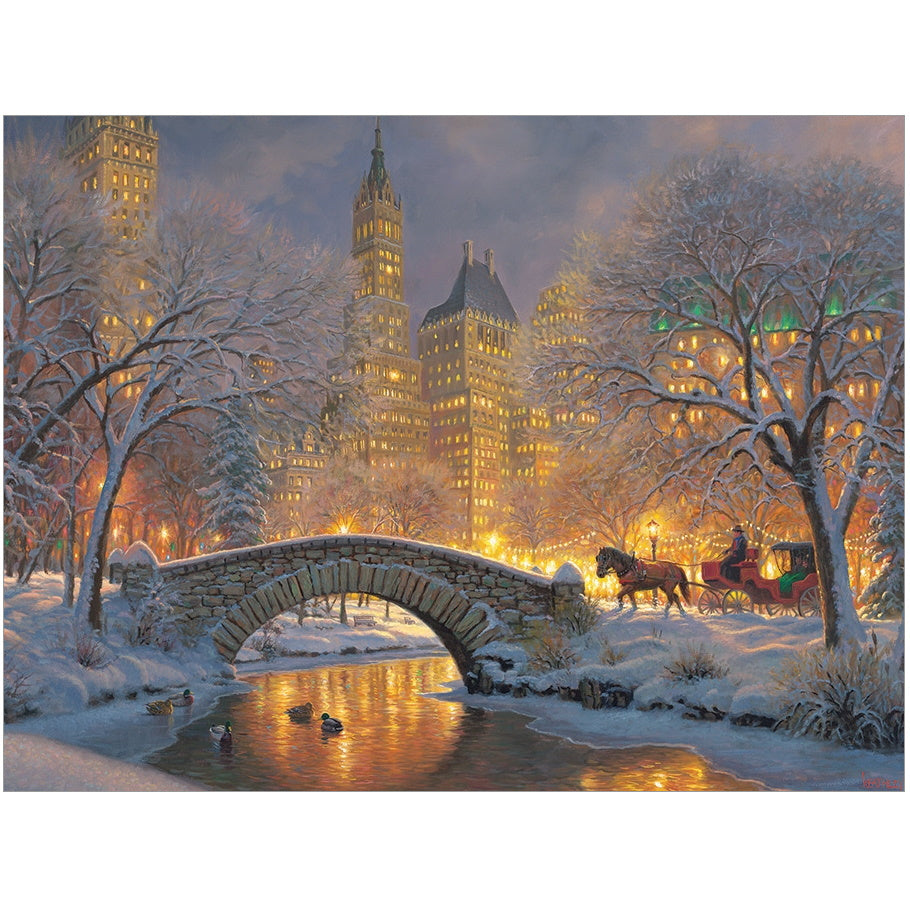 Cobble Hill Puzzles (1000 Pieces): Winter in the Park