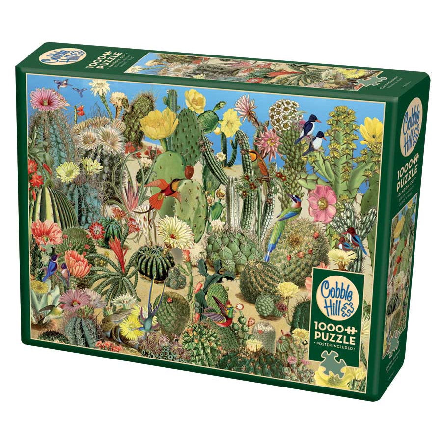 Cobble Hill Puzzles: 1000 Pieces: Cactus Garden