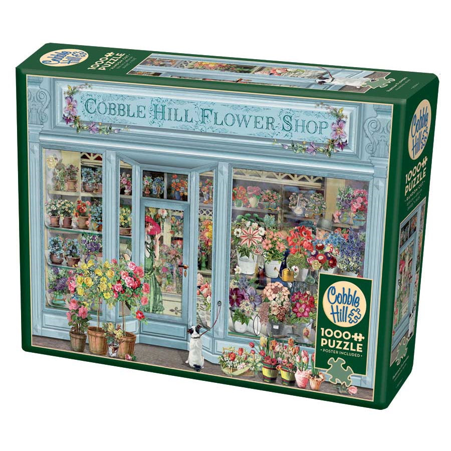 Cobble Hill Puzzles (1000 Pieces): Parisian Flowers