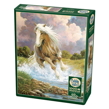 Cobble Hill Puzzles: 1000 Pieces: River Horse
