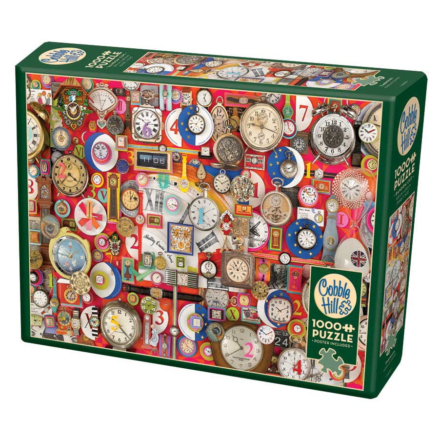 Cobble Hill Puzzles (1000 Pieces): Timepieces