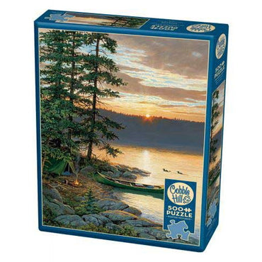 Cobble Hill Puzzles (500 Pieces): Canoe Lake