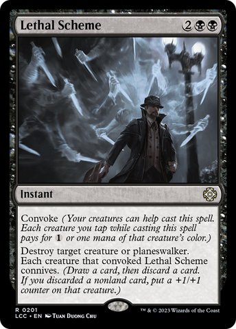 Lethal Scheme [The Lost Caverns of Ixalan Commander]