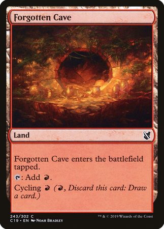 Forgotten Cave [Commander 2019]