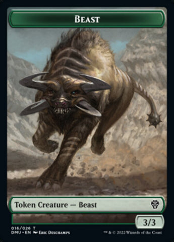 Beast Token [Dominaria United Tokens]