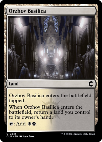 Orzhov Basilica [Ravnica: Clue Edition]