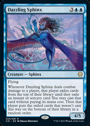 Dazzling Sphinx [Commander 2021]