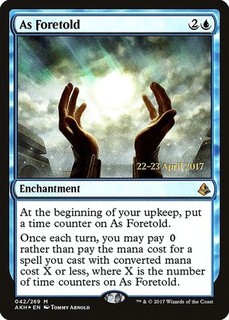 As Foretold [Amonkhet Promos]
